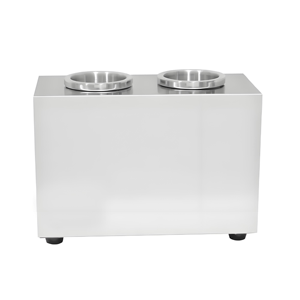 Scaldavivande in Acciaio Inox per 2 Bottiglie, Antiaderente e Facile da Pulire, per Hotel e Ristoranti, Ideale per Cioccolata - Product Image 5