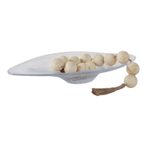 Ciotola Decorativa in Vetro, Centrotavola Contemporaneo per Tavolino da Caffè, Soggiorno, Arredamento Casa - Product Image 2