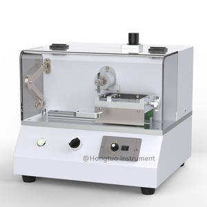 Plastic Sampler Voorbereidingstool Volautomatische V-Cut Freesmachine Inkeping Cutter Voor <span class=keywords><strong>Izod</strong></span> <span class=keywords><strong>Impact</strong></span> Sterktetest - Product Image 1