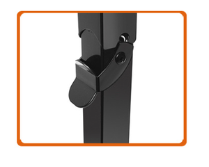 Griglia BBQ Pieghevole in Acciaio SoloMan per Uso Esterno e Domestico, Campeggio e Attività Quotidiane, Nera con Custodia per il Trasporto, Alimentata a Legna - Product Image 5