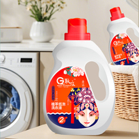 Vente en gros de détergent à lessive éco-portable pour nettoyage en profondeur, liquide de lavage concentré pour vêtements quotidiens à domicile