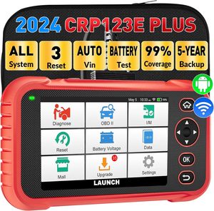 Version 2024 CRP123E PLUS - Lecteur de codes OBD2 pour tous les systèmes de voitures 12V - Product Image 3