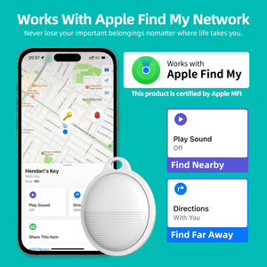Localizador GPS Mini Inteligente con Batería de Litio, Control Remoto por Aplicación para iOS, Buscador de Llaves de Plástico para Cartera y Equipaje - Product Image 3