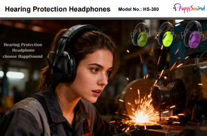 ENC聴覚保護イヤーマフABS素材付き子供用耳掛けノイズキャンセル - Product Image 6