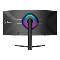 Moniteur de jeu de bureau incurvé U-GAIA S3466QH-C 34 pouces 1500R VA 21:9 ultra-large WQHD quasi 4K 180Hz PIP PBP
