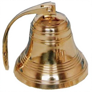 Campana de pared de alta calidad, de fácil montaje Chuchware, campanas de latón de estilo tibetano de latón macizo, Campana decorativa para colgar en la pared para Navidad - Product Image 1