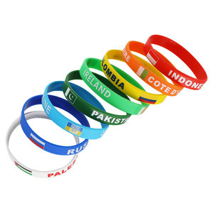 Pulsera con Diseño de Bandera Nacional para Pequeños Regalos y Recuerdos de Juegos 2026 - Product Image 2
