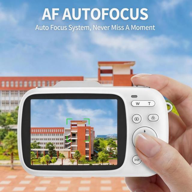 DLC G7-A Digital Camera 4K 30FPS Vlogging Camera with 18X Zoom Autofocus Compact Camera for Teens Students with Beauty Filters