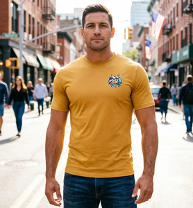 Independence Day 2026 Commemorative Knitted T-Shirt 100% Cotton 250gsm HD Print Blank Breathable Patriotic <b>Gift</b> for Veterans - Product Image 2