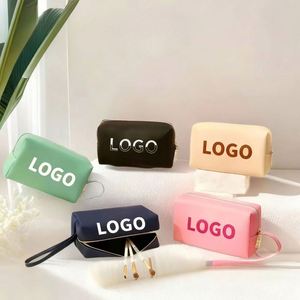 Sac de toilette imperméable personnalisé - Grande capacité, trousse de maquillage de voyage pour femmes, cadeaux promotionnels - Product Image 2