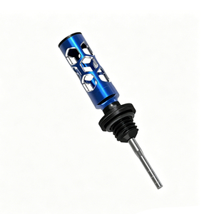Jauge de niveau d'huile universelle en aluminium CNC creux pour modification de moto, compatible avec les scooters GY6 - Product Image 1