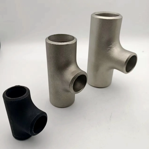 Raccord en T en acier inoxydable 304/316 de haute qualité, résistant à la corrosion, soudure longue, soudure bout à bout, norme DIN, qualité sanitaire pour - Product Image 1