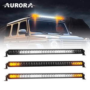 Aurora Newest Ip68 Emark Led Light Bar Pour Voitures Off-road blanc et ambre couleur <span class=keywords><strong>4x4</strong></span> Led Light Bar - Product Image 2