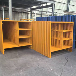 H 프레임 비계 건축 자재 확장형 작업 플랫폼 건설용 강철 비계 - Product Image 5