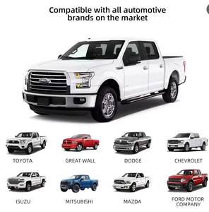 Retráctil Manual impermeable con cerradura Pickup Hardtop 3 puertas dosel trasero Tailbox plegable Tonneau Roller Cover para - Product Image 6