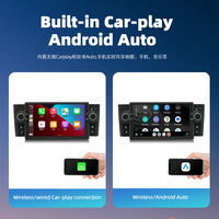 Autoradio Android 11 de 7 Pouces pour Fiat Linea Grande Punto 2007-2012 1 Din, avec Carplay Navigation, Lecteur Multimédia et Unité Principale Stéréo
