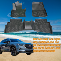 Convient pour 2016-2023 MAZDA CX-9 5Seat avec des tapis de voiture de protection tous temps