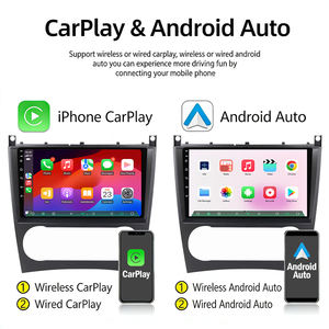 Lecteur DVD de voiture Android avec écran IPS 9 pouces 2 Din GPS WIFI Qualcomm Snapdragon pour Benz W203 C230 <span class=keywords><strong>320</strong></span> 350 <span class=keywords><strong>W209</strong></span> 2004-2007 - Product Image 2