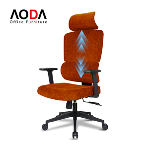 Silla de Oficina Ergonómica de Respaldo Alto con Altura de Respaldo Ajustable y Soporte Lumbar, Silla Giratoria, Sillas de Escritorio, Cadeira - Product Image 1