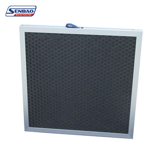 New tổ ong Than Hoạt Tính Bộ lọc không khí phòng sạch điều kiện Bảng điều khiển xây dựng cho mùi & Khói Khử Mùi - Product Image 2