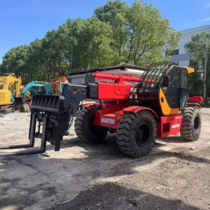 Chariot télescopique Manitou MT1040 d'occasion, 4 tonnes, hauteur de levage 10 m, pour la construction - Product Image 3