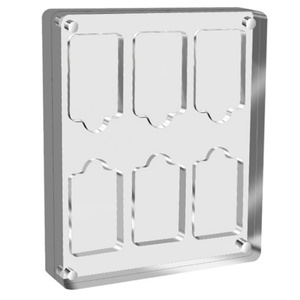 Popular Caja de Exhibición de Acrílico Transparente Personalizada con Fácil Montaje para Uso en Escritorio, para Tarjetas Coleccionables, Tarjetas Deportivas y Exhibición de Colecciones - Product Image 6