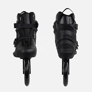 New Design Professional Outdoor Big Skating Shoes 3 Wheels 125mm Inline <strong>Roller</strong> Skate for Adult - Product Image 5