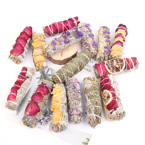 Paquetes de Salvia Blanca, Hierbas Secas, Varillas Aromáticas para Purificación Espiritual, Kit de Salvia Rosa Ecológico y Duradero - Product Image 5