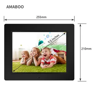 10.1 Inches Digital Photo Frame Electronic Picture Frame 1280*800 with Clock Calendar Remote Control Speaker Resolution