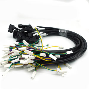 맞춤형 RJ45 8P8C MX1.25 8핀 Molex PicoBlade 트위스트 케이블 어셈블리 전자 와이어 하네스 구리 코어 나일론 PBT 가전 제품용 - Product Image 1