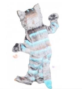 Funtoys-Costume de mascotte de chat du <span class=keywords><strong>Cheshire</strong></span> gris et bleu souriant pour adulte, animal de dessin animé, cosplay pour fête d'anniversaire - Product Image 3
