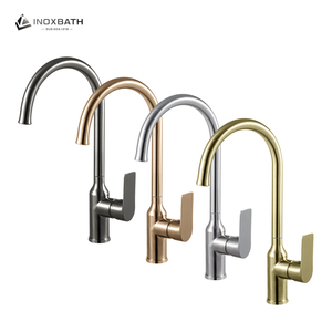 <span class=keywords><strong>Grifo</strong></span> de <span class=keywords><strong>cocina</strong></span> monomando para agua fría y caliente con configuraciones de color personalizadas y cumplimiento multienzúmbre de normativas. - Product Image 1