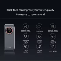 Machine à eau pure RO à TDS élevé OEM, filtre à eau par osmose inverse pour les maisons, les hôtels, système électrique à connexion rapide, fabriqué en plastique
