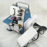 Machine à coudre surjeteuse domestique MYSEW FN2-7D, équipement compact électrique de finition des bords pour la couture à domicile