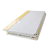 ZSPE personnalisé haute résistance au choc hockey en plastique clôture barrière dasher conseil hdpe synthétique patinoire dasher conseil