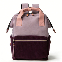Sac à dos de voyage unisexe en polyester imperméable, grande capacité, pour ordinateur portable, idéal pour l'école, la vie quotidienne et les activités de plein air – Nouvelle collection en gros