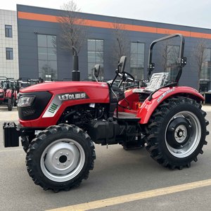 Tractor de Jardín Compacto 4x4 en Oferta, Tractor Agrícola Diésel 4x4, Mini Tractor Agrícola de 40hp, 45hp, 50hp con Rotocultivador, Segadora y Cabina - Product Image 3