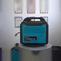 Ultra-Leiser 24V Benzin-Standgenerator 2KW Tragbarer DC-Inverter-Generator mit Auto-Start/Stop, für LKW-Kabine und Wohnmobil-Parkplatz