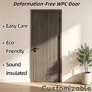 Puerta Interior de WPC Antimoho y Sin Formaldehído, Resistente a la Deformación, para <span class=keywords><strong>Apartamentos</strong></span> en la Costa de Australia - Product Image 1