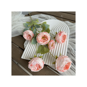 Flores <span class=keywords><strong>de</strong></span> Rosa Secas Rosadas Románticas al por Mayor, Hechas a Mano, Decoraciones para Bodas al Aire Libre, Decoración para Sala <span class=keywords><strong>de</strong></span> Estar - Product Image 2