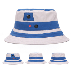Vente en gros de chapeau de pêcheur en coton respirant personnalisé à large bord Protection solaire extérieure pour la pêche Voyage décontracté - Product Image 1