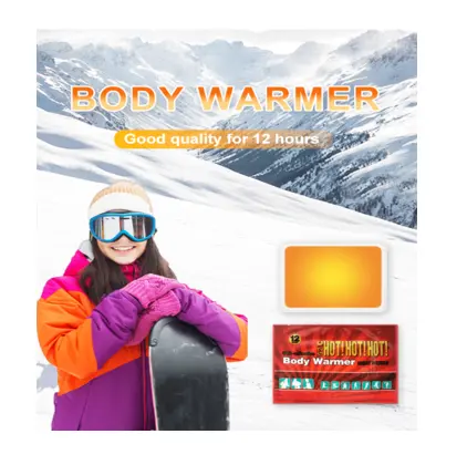 Health Products Self Heated Disposable Body Warmer Heat Patch for keep warm