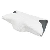 Oreiller de cou ergonomique en mousse à mémoire de forme réglable confort support portable pour voyage yoga maison OEM vente en gros commande en gros