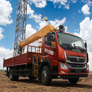 קומפקטית 4 x4 חשמלי מיני משאית <span class=keywords><strong>4T</strong></span> מנוף הידראולי 1 טון קיבולת טעינה עבור לוגיסטיקה עירונית יעילה עבודות בקנה מידה קטן - Product Image 1