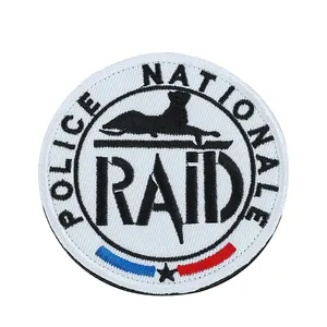 Insigne de commando de panthère noire française autocollant en tissu brodé accessoires de sac à dos de vêtements