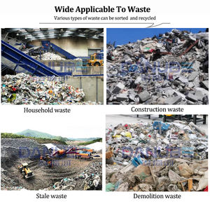 Reciclaje de residuos de construcción Máquina de clasificación de residuos de construcción Equipo de reciclaje de residuos de construcción - Product Image 6