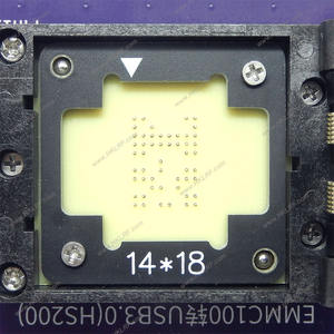 EMMC100 zu USB3.0 Programmierer-Sockel USB3.0-Lesegerät IC-Größe 12*18mm 14*18mm NAND-Flash-Testadapter - Product Image 4