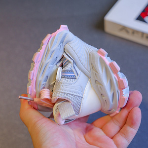 Nuove <span class=keywords><strong>Sneakers</strong></span> Traspiranti a Doppia Rete per Ragazzi e Ragazze, Collezione Torre, Autunno 2025, Scarpe da Corsa Leggere <span class=keywords><strong>con</strong></span> Chiusura Slip-On - Product Image 3