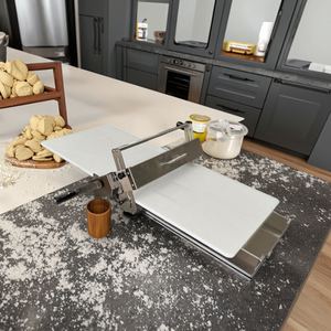 Machine à étaler la pâte électrique professionnelle pliable pour usage domestique, machine à étaler la pâte de table - Product Image 5