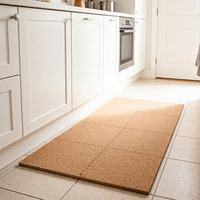 Matras Puzzle Busa EVA dengan Tekstur Kayu dan Lapisan Gabus untuk Dapur, Kualitas Internasional, Bebas Formaldehida, Ramah Lingkungan, Gomma Puzzle
